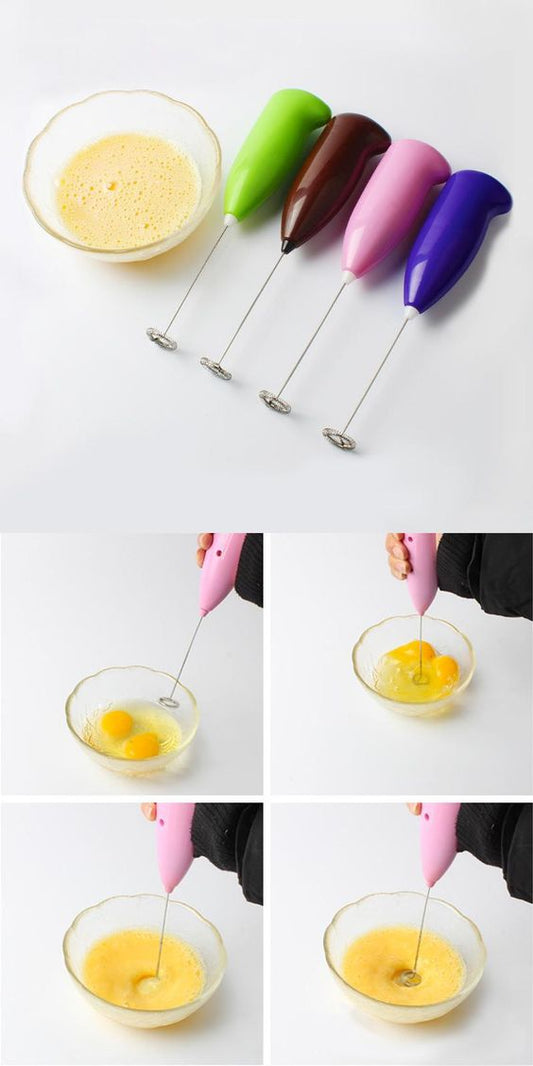 Mini Electric Milk Frother – Coffee, Latte & Cappuccino Maker
