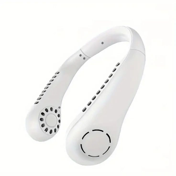 Portable Rechargeable Neck Fan – Hands-Free Bladeless Cooling Fan | 3 Speed USB Neck Air Cooler