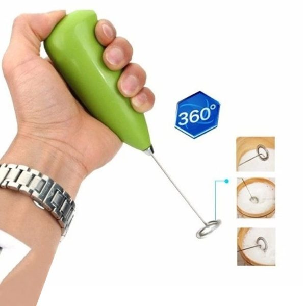 Mini Electric Milk Frother – Coffee, Latte & Cappuccino Maker