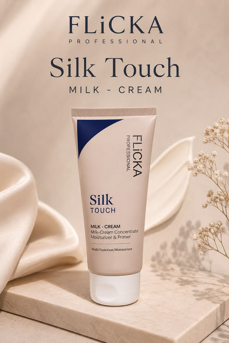 Flicka Silk Touch Milk-Cream – Multi-Function Moisturizer & Makeup Primer