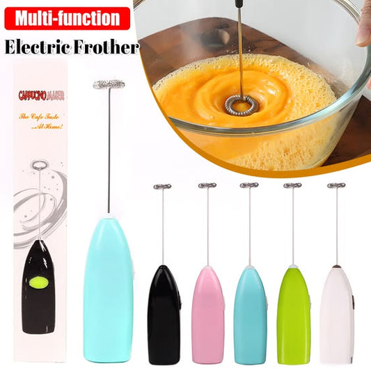 Mini Electric Milk Frother – Coffee, Latte & Cappuccino Maker