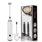 Portable Electric Milk Frother – 3-in-1 Coffee Foam Maker