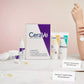 CeraVe 4-in-1 Complete Skincare Bundle – Cleanser, Sunscreen, Night Cream & Serum